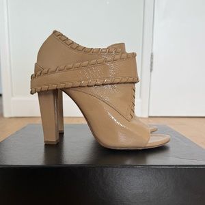 Alexander Wang open toe ankle boots